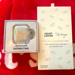 Velvet Caviar Charging Case With AirPods Case